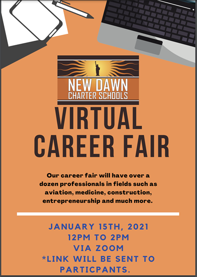 NewDawnII's tweet photo. Virtual Career Fair this Friday!!! https://t.co/6uRlxrqfFx