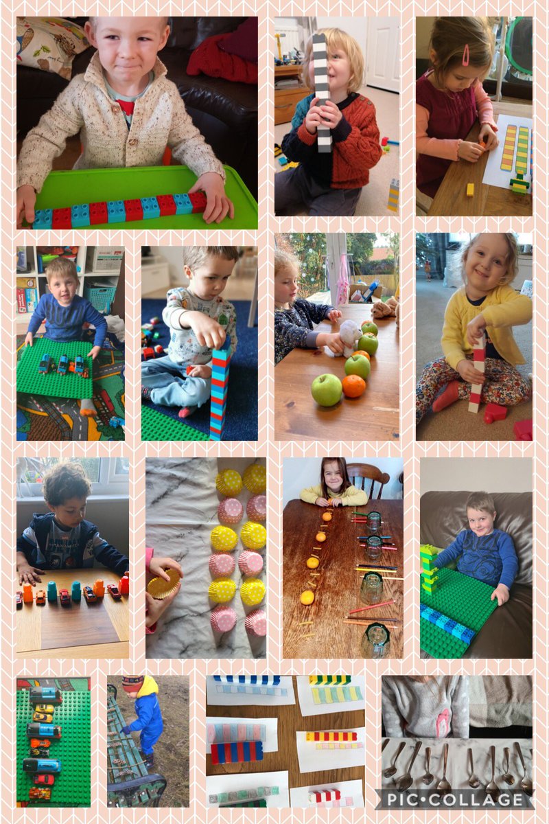 NurseryTps's tweet photo. We have been very impressed by the varied and creative ways #NurseryTPS have made patterns #TPShomelearning https://t.co/uXfBZMpIse