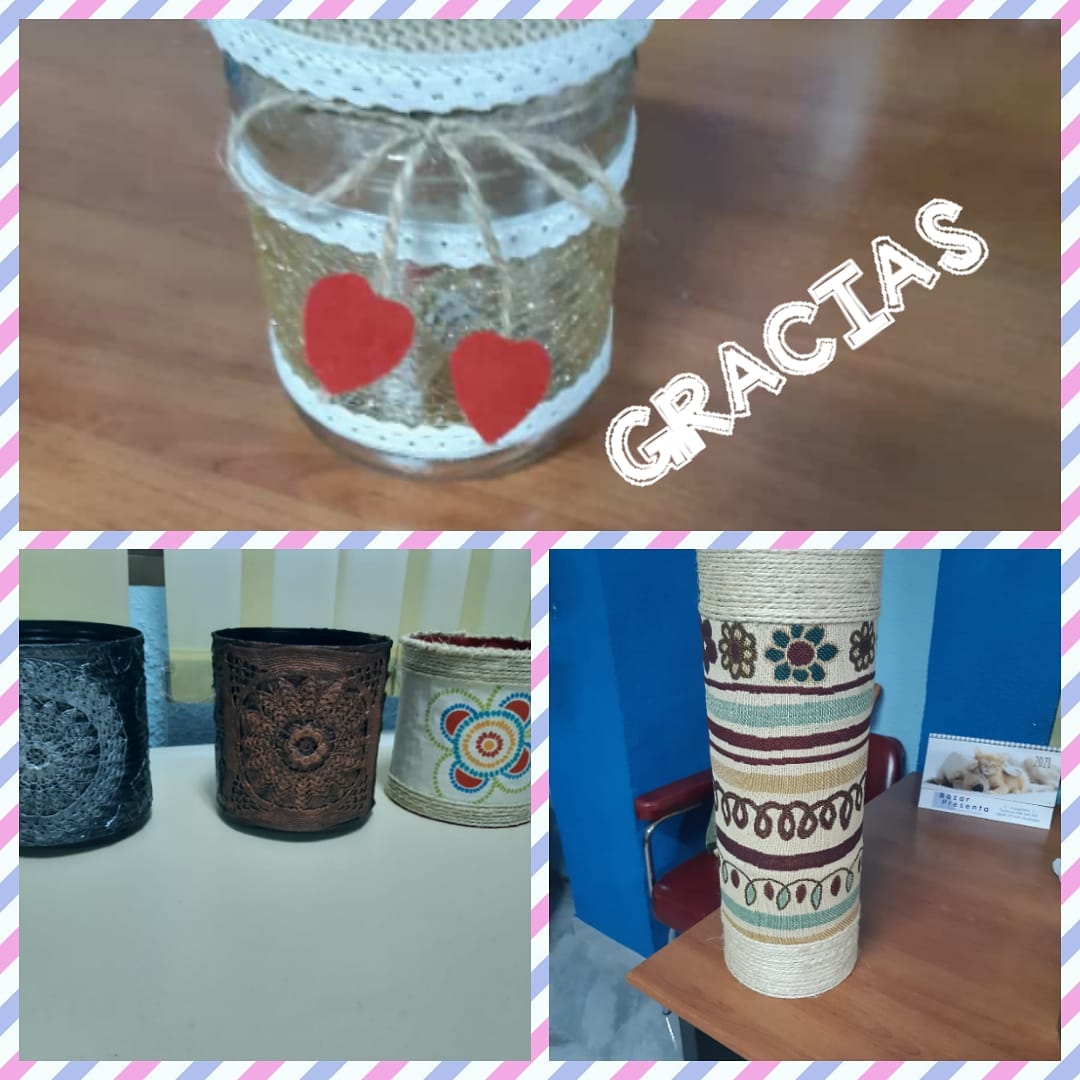 ¡Hola 😊 amig@s!

Queremos agradecer enormemente y de ❤️ 👏😊 a la Biblioteca de Otivar, su donativo económico a nuestra entidad procedente de la venta de sus artículos decorativos artesanales 🤲 que tan bien realizan 👌. 

¡Sois geniales 😍!
Muchas gracias ☺️, qbuena tarde 🤗.