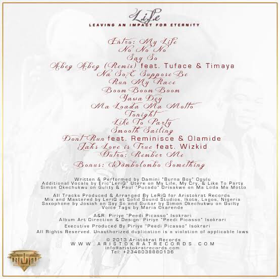 9. Most Slept On song on L.I.F.E