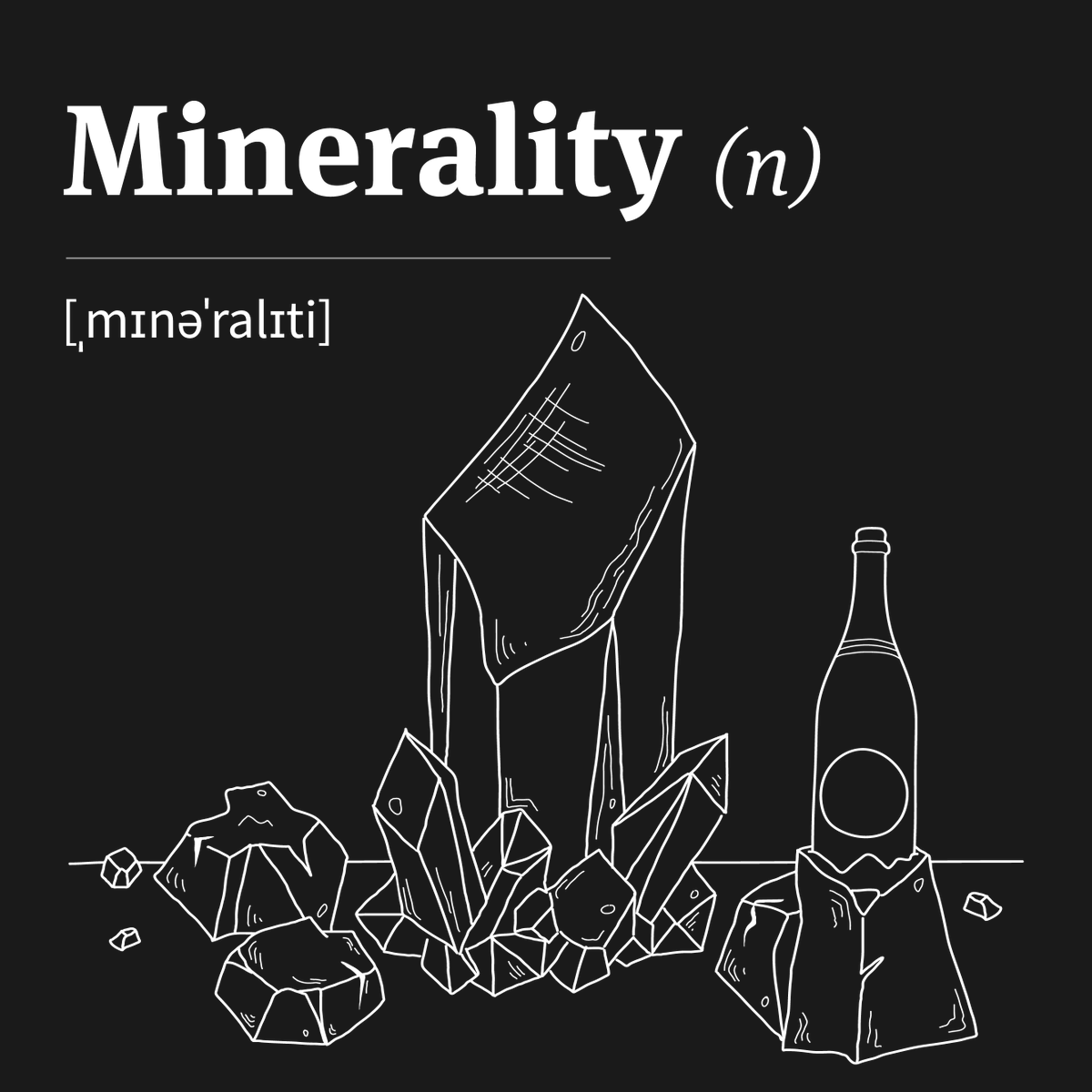 NGOWineCourseCA's tweet photo. Does your wine taste like rocks? Most would say it is “mineral” Most scientists agree that minerality occurs in tandem with sulfur dioxide, a compound characteristic of reductive-style wines, &amp; some other sulfur compounds contributing to the qualities of dimensionality &amp; length. https://t.co/Gwzliy4F68