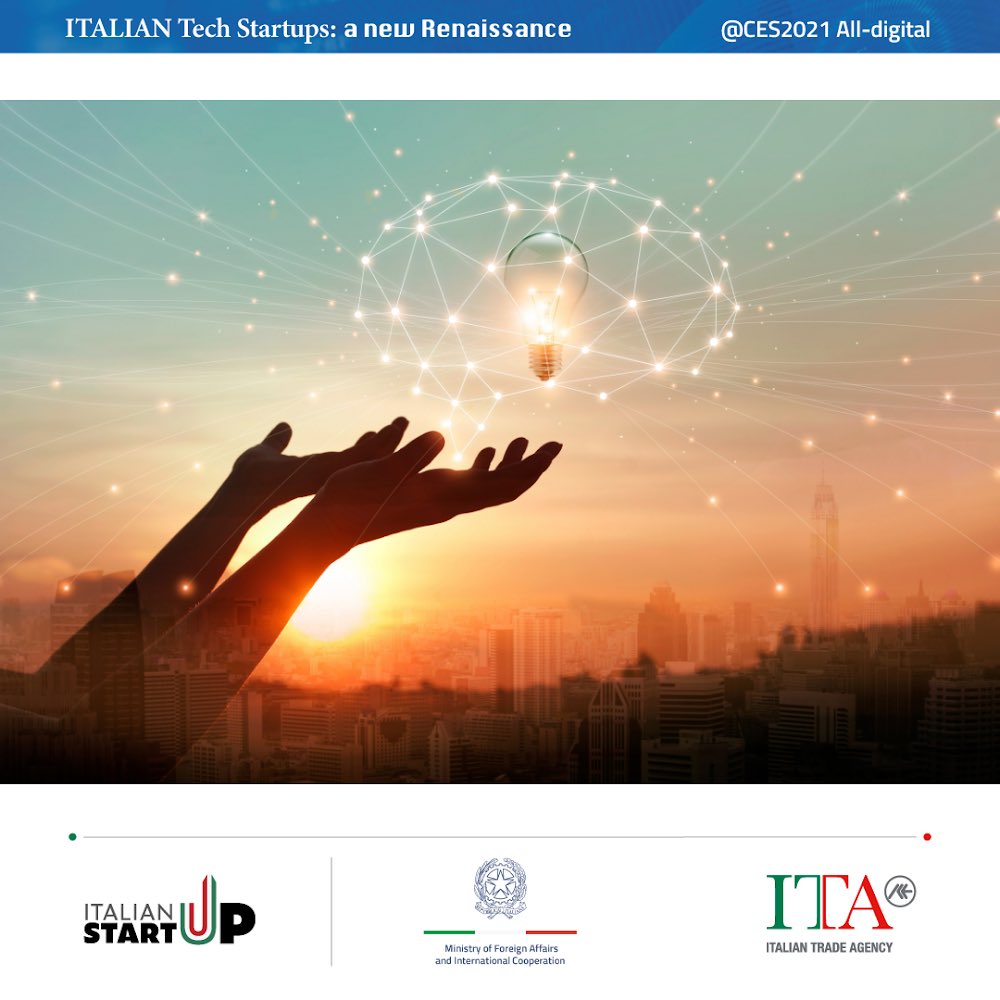 ITALosAngeles's tweet photo. This year @CES is going all digital and we’re thrilled to be there! We’re currently scheduling meetings and look forward to connecting. Visit our showcase page to learn more.
Welcome to innovation, Italian-style.
#innovation #gostartups #madeinitaly #future https://t.co/rFfCl6CnIM