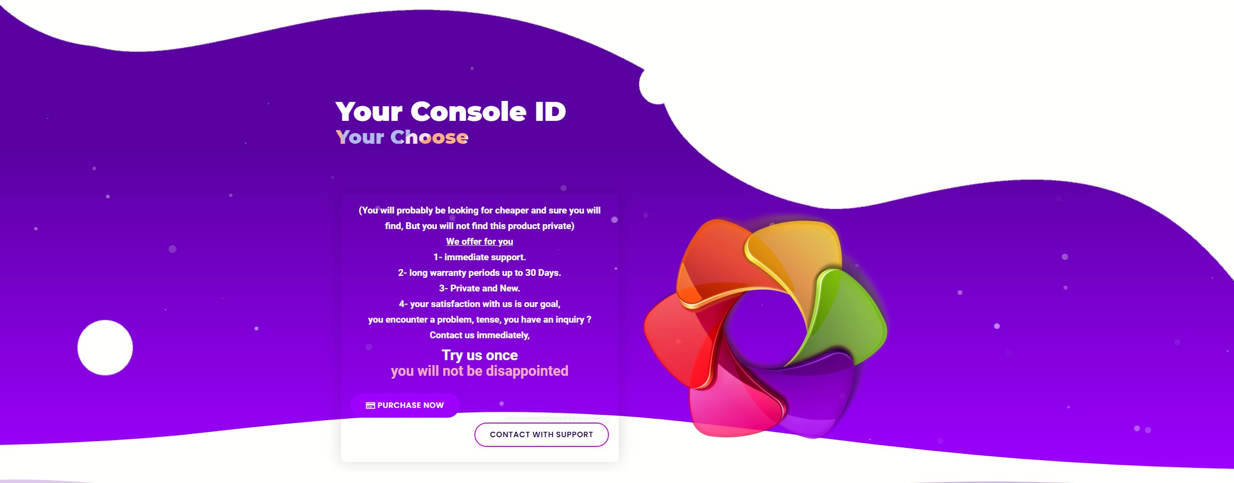 Console ID Shop CIP CIPConsoleID X