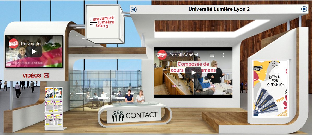 univ_lyon2's tweet photo. [ORIENTATION] @univ_lyon2 sera présente sur le Salon virtuel des études supérieures @letudiant les 14, 15 et 16/01, de 9h à 18h. Venez nous rencontrer, vous renseigner sur notre offre de formation et échanger avec nous dans ce salon entièrement digital https://t.co/JgaefucpMh https://t.co/dTojMHebkH