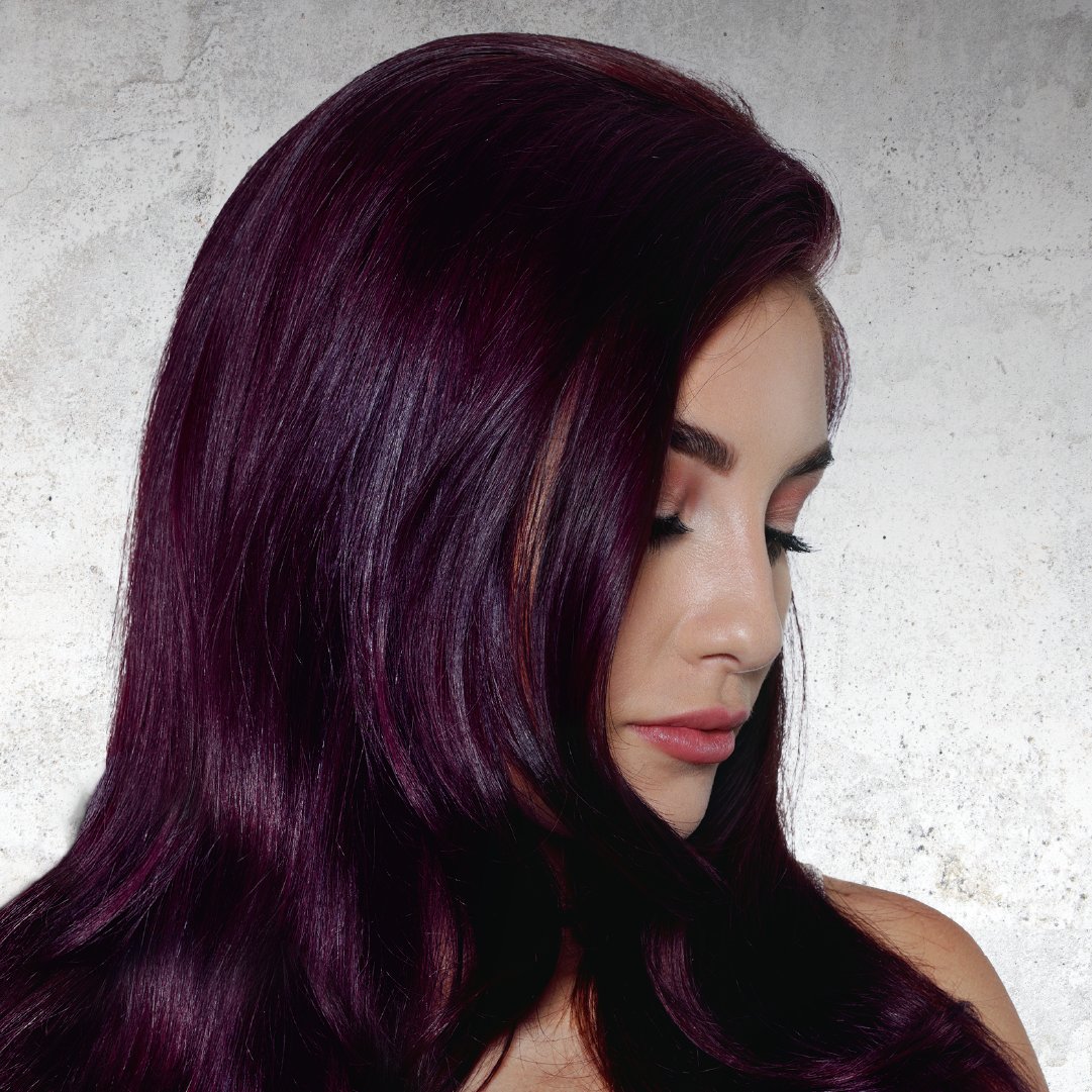 splathaircolor's tweet photo. 'Violet Vibes' a deep rich purple nestled in warm tones for dark hair. A creamy formula that contains Aloe Vera and Soy Protein.⠀⠀⠀⠀⠀⠀⠀⠀⠀
#SplatPermanentHair #SplatDoubleLift⠀⠀⠀⠀⠀⠀⠀⠀⠀
⠀⠀⠀⠀⠀⠀⠀⠀⠀
Link in Bio. ⠀⠀⠀⠀⠀⠀⠀⠀⠀
⠀⠀⠀⠀⠀⠀⠀⠀⠀ https://t.co/dpswBbJ883