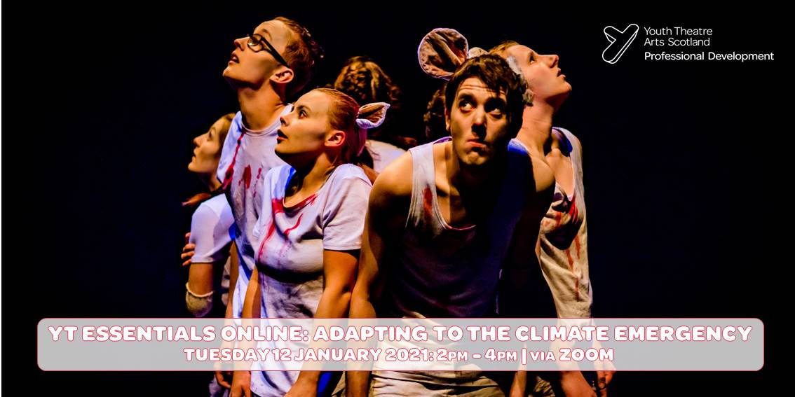 YTArtsScot's tweet photo. Some spaces left for our #YTEssentials Online session tomorrow, where we'll be looking at how the arts can play a role in fighting the #ClimateEmergency. Join us at 2pm for this empowering session, subsidised by @scotgov & @KSBScotland to keep costs low ๐ https://t.co/6m935wqmC2 https://t.co/x9RvnOB5o7