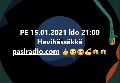 Heviukko's tweet photo. Hevihässäkkä PE 15.01. klo 21:00 https://t.co/Ow76lNGoJz
ULA jakson viimeinen Hevihässäkkä. #heavy #heavymetal #heavymetalmusic #pasiradio https://t.co/Cp4M7HwJVU