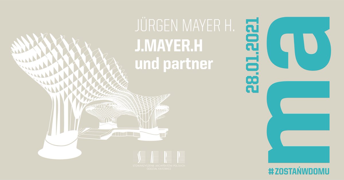 Masters_of_Arch's tweet photo. Welcome to the 2021!
We start the plan with a meeting with architect Jürgen Mayer H.
We invite you to the event!
January 28 at 4:00 p.m.
Masters of Architecture YT https://t.co/tIhmkeTqXg 
The lecture will be part of the #4DesignDays conference program. #jurgenmayerarchitects https://t.co/vLrA8HHE24