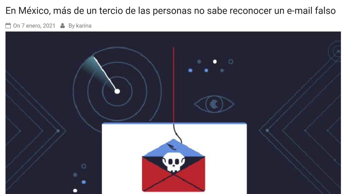 Quizá por esto el #1 de ataques en mexico son por Malware 🧐