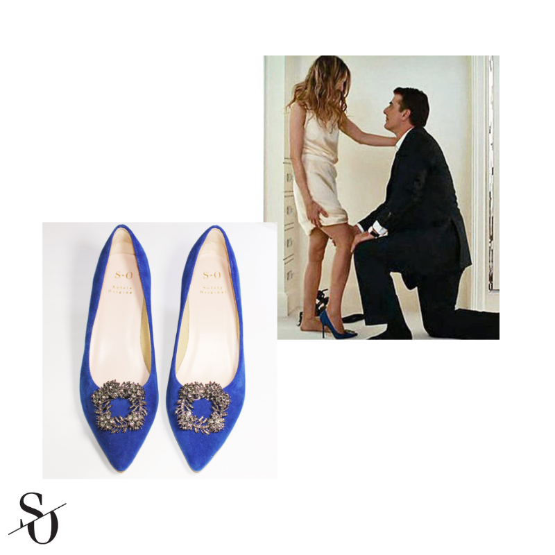 As Sex and the City is coming back, our Brielle Court Shoes with Crystal Frame shoe clips remind us of the scene where Big sealed the deal with a pair of Manolo Blahnik. Isn’t it the perfect display of love for any shoeaholic?
#SATC 
bit.ly/3oyuXLK