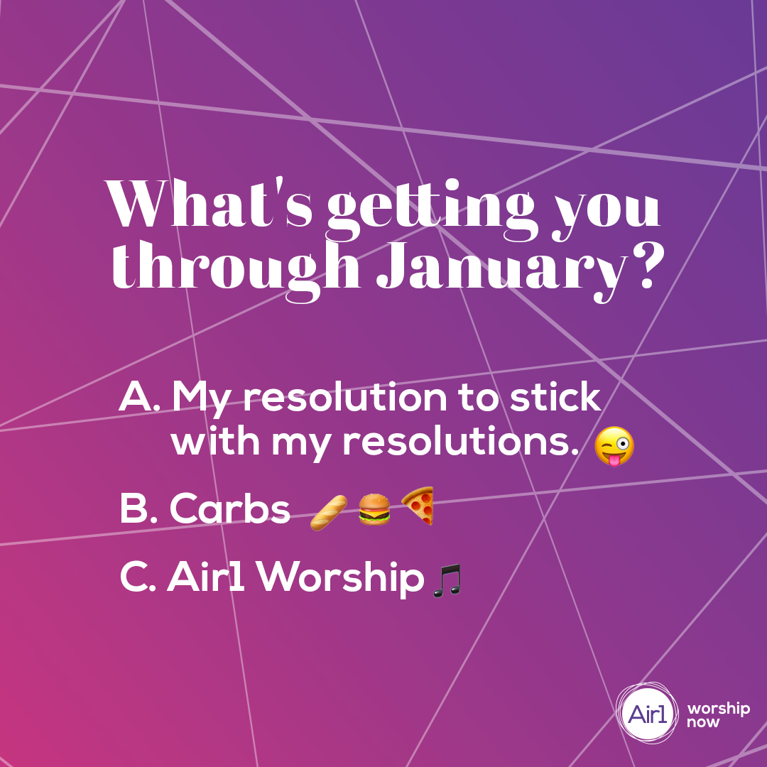 air1radio's tweet image. The Christmas and New Year season is always exciting, but we know that sometimes it&apos;s just a little difficult to push through the month of January. What keeps you motivated to get through it?!