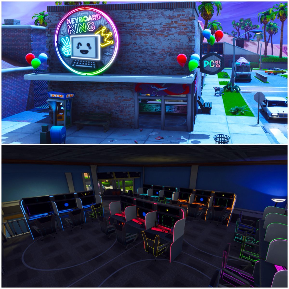 postboxpat's tweet image. Retweet to Add the @TheGrefg Outfit as an NPC for breaking records with over 2Million live viewers! Maybe even bring back Keyboard King from Paradise Palms to put the Grefg in.