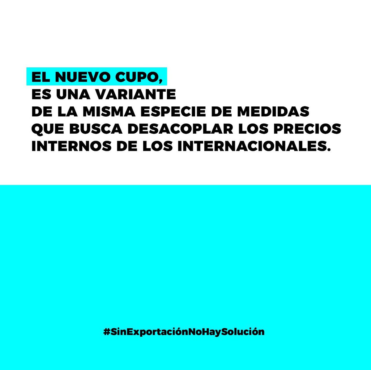 SociedadRural's tweet photo. #SinExportaciónNoHaySolución https://t.co/y5SeYjcDum