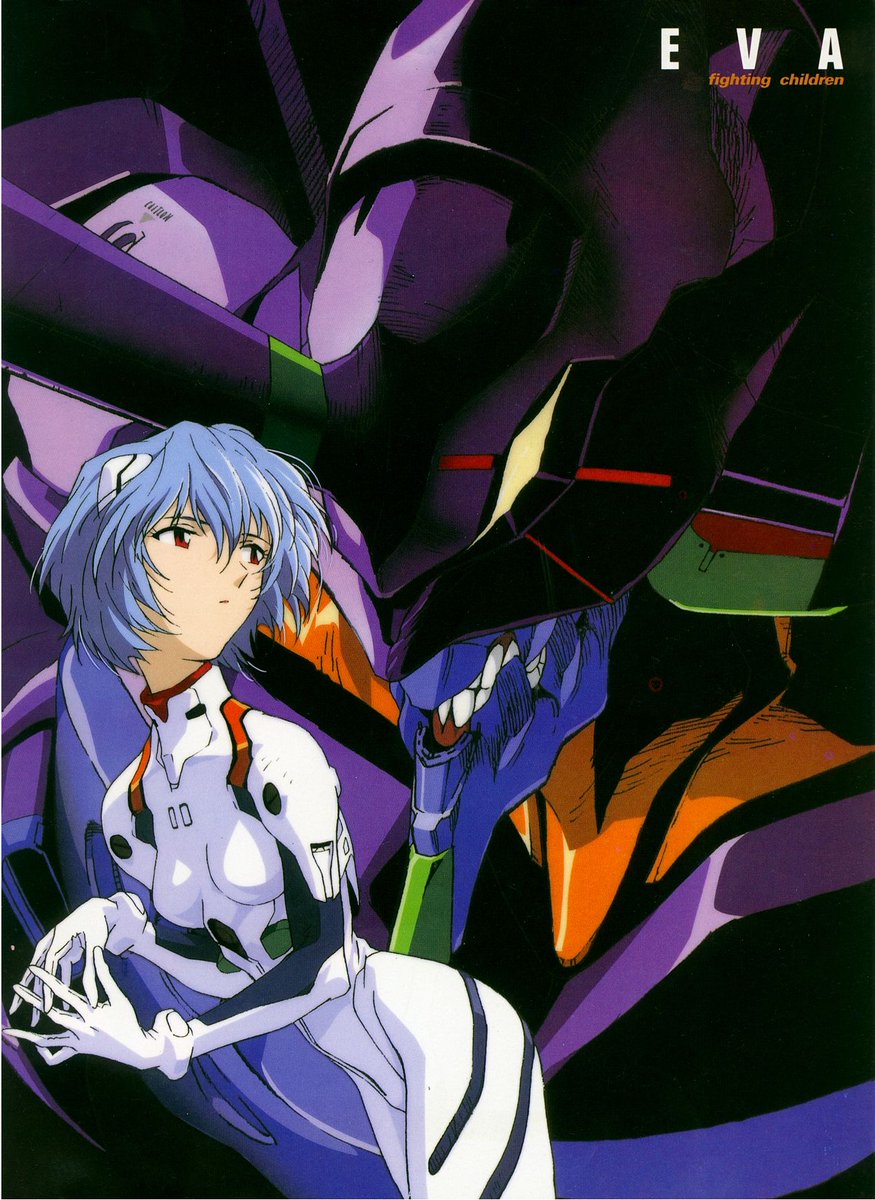 Gonna make this a long thread for Offical Evangelion art I really like