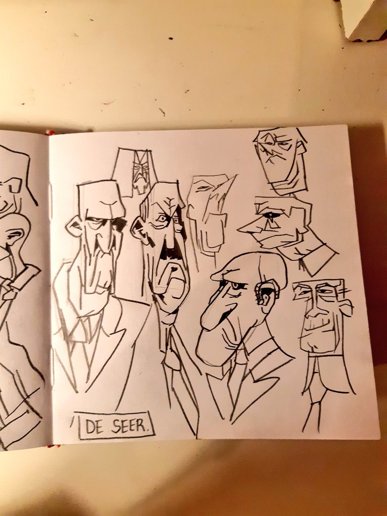 Just drawing old shitty men up the wazoo 