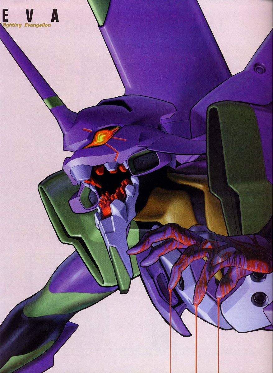 Gonna make this a long thread for Offical Evangelion art I really like