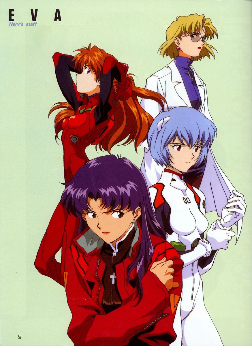 Gonna make this a long thread for Offical Evangelion art I really like