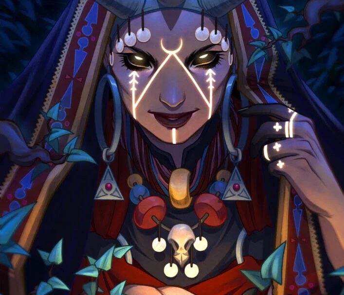 Un personnage entour l’événement, il s’agit de "Yemma Warɣu" une vieille ancêtre qui revient le jour de Yennayer vérifier si les enfants ont bien manger, si ce n’est pas le cas elle les eventre et remplis leurs ventre de paille, l’enfant ne s’en rendra pas compte au réveil