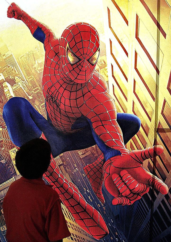 RT @EARTH_96283: A kid in awe at a Spider-Man (2002) poster https://t.co/0xmWM7q66W