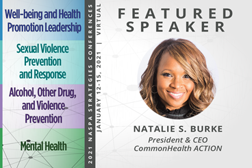 Tomorrow, our President and CEO, Natalie Burke, will be speaking at <a href="/NASPAtweets/">NASPA</a>  #NASPAStrategies21 conference. She'll be discussing the importance of diversity and inclusion, and how it can help student affairs practitioners and administrators.

#Diversity #Inclusion #Equity
