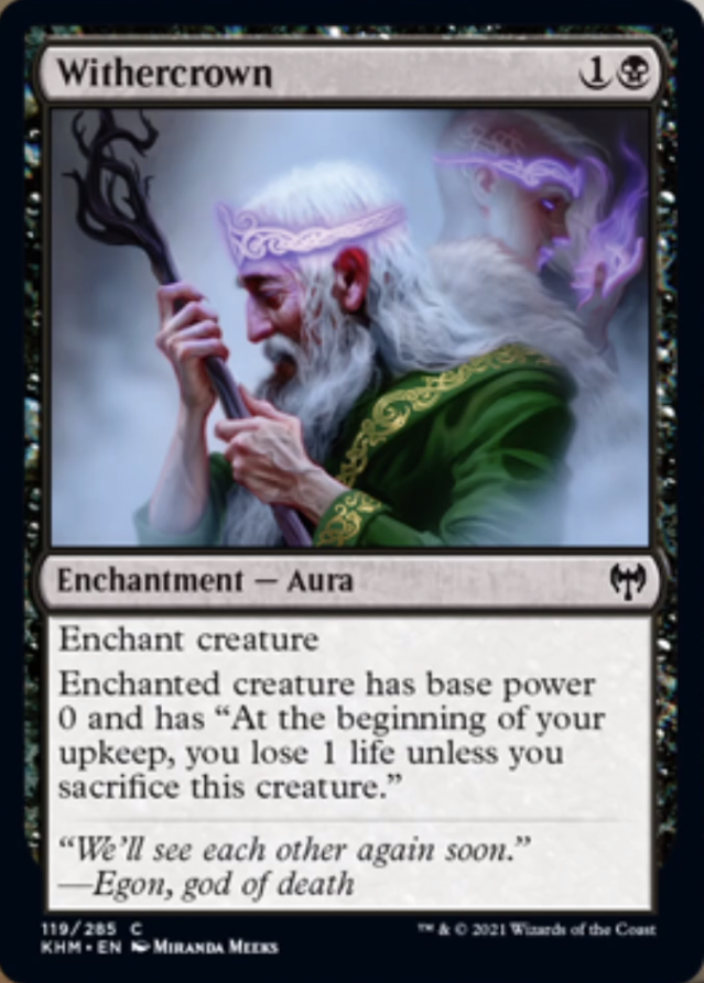 青黒家の食卓 管理人 オリバ En Twitter エンチャント クリ一チャ一 エンチャントされているクリ一チャ一は基本パワー0を持ち あなたのアップキープ開始時に これを生贄に捧げない限り あなたは1点のライフを失う を持つ T Co Hwlmjzmmfj T 青黒家の食卓 管理人 オリバ En Twitter エンチャント クリ一チャ一 エンチャントされているクリ一チャ一は基本パワー0を持ち あなたのアップキープ開始時に これを生贄に捧げない限り あなたは1点のライフを失う を持つ T Co Hwlmjzmmfj T