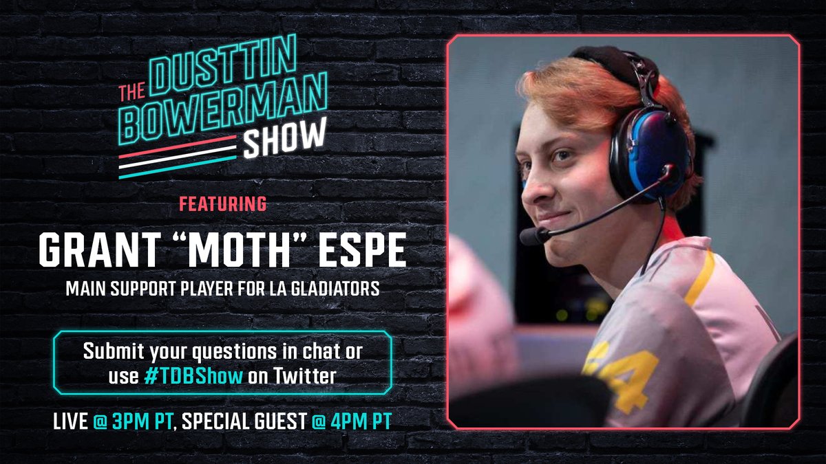 #TDBShow is on with @moth_ow TODAY, show starts in an hour and Mothball will be on in 2 hours youtube.com/watch?v=yzUCyn… to get ready