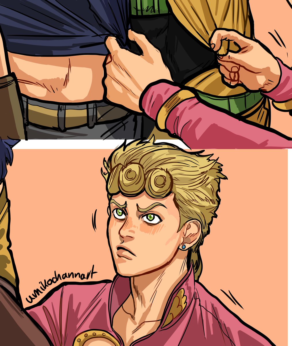 Good cop/bad cop but with dads ? #JojosBizarreAdventure 