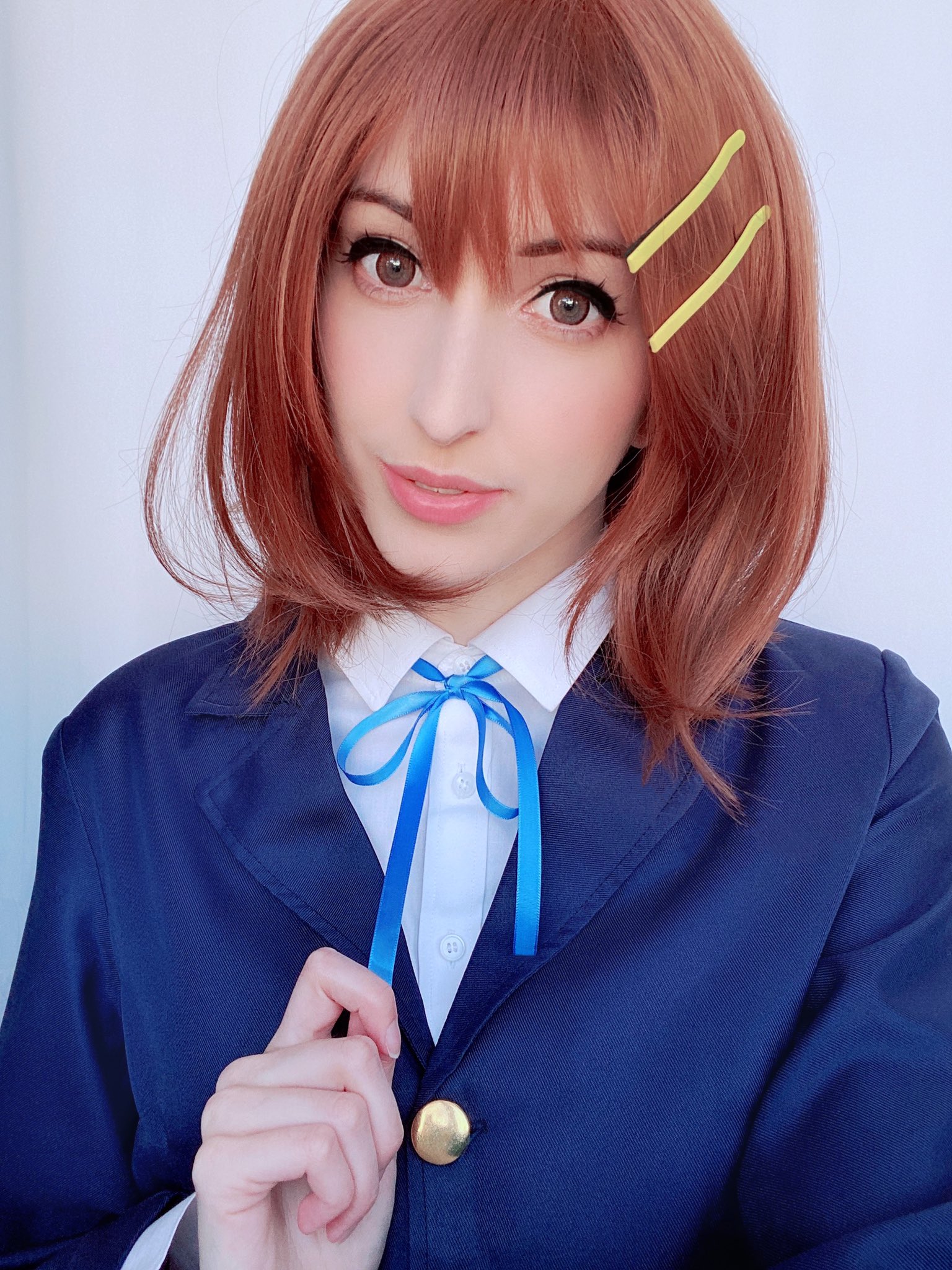 Portrait of yui hirasawa cosplay from k-on!