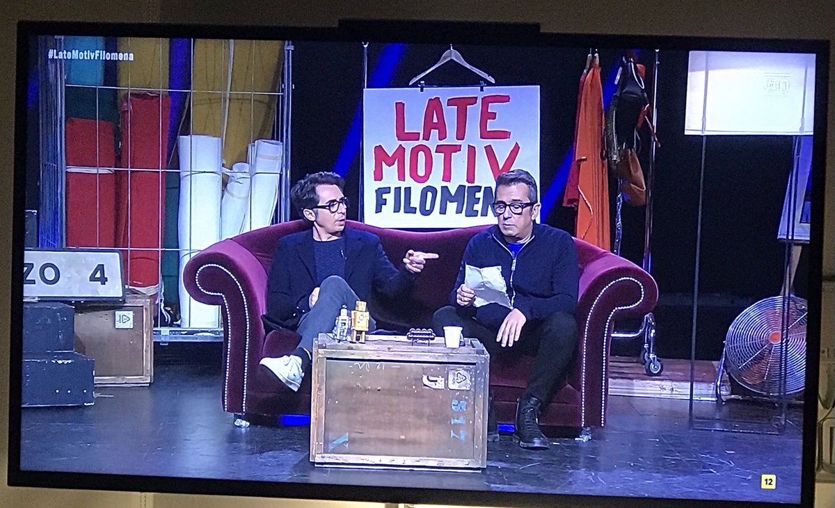 Grandes! #LateMotiveFilomena ⁦<a href="/Berto_Romero/">Berto Romero</a>⁩ ⁦<a href="/Buenafuente/">Andreu Buenafuente</a>⁩ ⁦<a href="/LateMotivCero/">Late Motiv en Movistar+</a>⁩