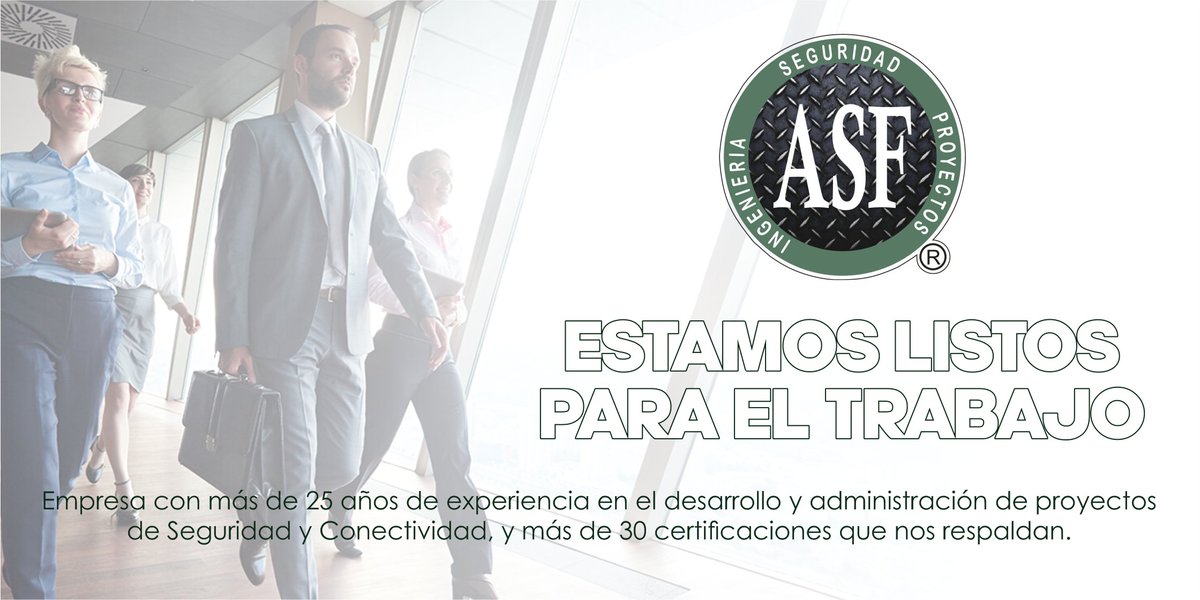 ASF México, somos la mejor opción en Sistemas de Seguridad Electrónica y de proyectos llave en mano. #SistemasDeSeguridad #cctv #Alarmas #CercaElectrificada #VideoPorteros #ASF #controlDeAcceso #Seguridad #PilonasYBolardos #BarrerasVehiculares