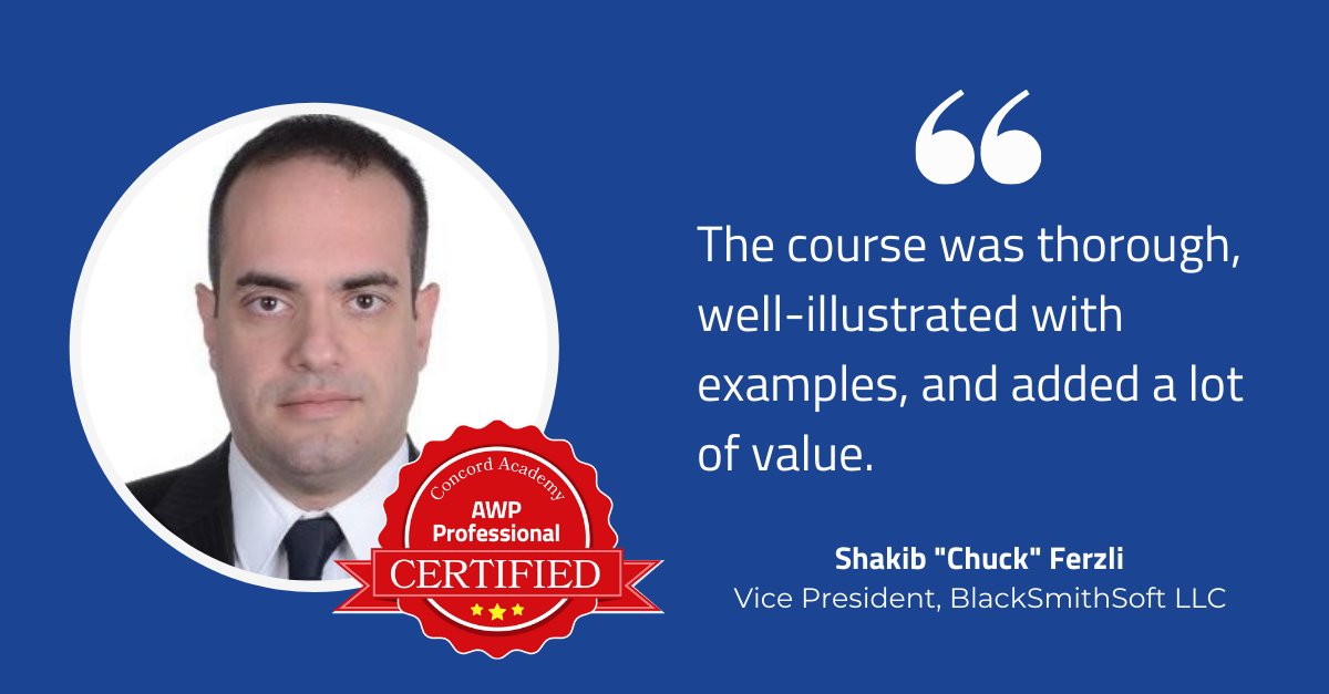ConcordPlatform's tweet photo. Hundreds of capital project professionals around the world have already benefitted from Concord's groundbreaking online Advanced Work Packaging Certification program. Will you be next? Learn more: https://t.co/kxai5g7mFa 
@BlackSmithSoft
  #capitalprojects #advancedworkpackaging https://t.co/U6TTAK1vgf