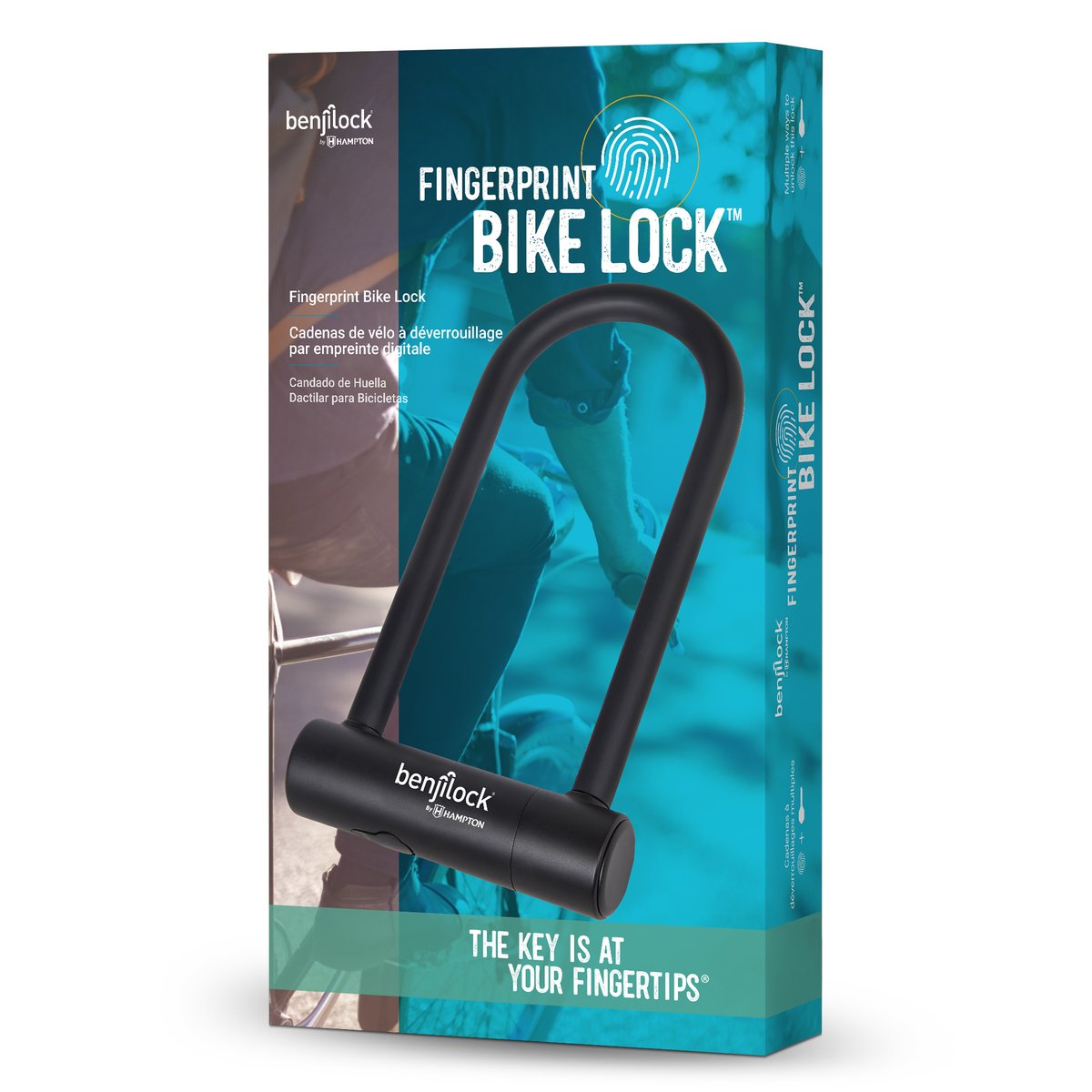 I remember meeting the BenjiLock founder Robbie Cabral years ago at CES's Eureka Park. Nice to see his little startup getting big exposure from Hampton and building out the line with products like the BenjiLock By Hampton Fingerprint Bike Lock. #CES2021