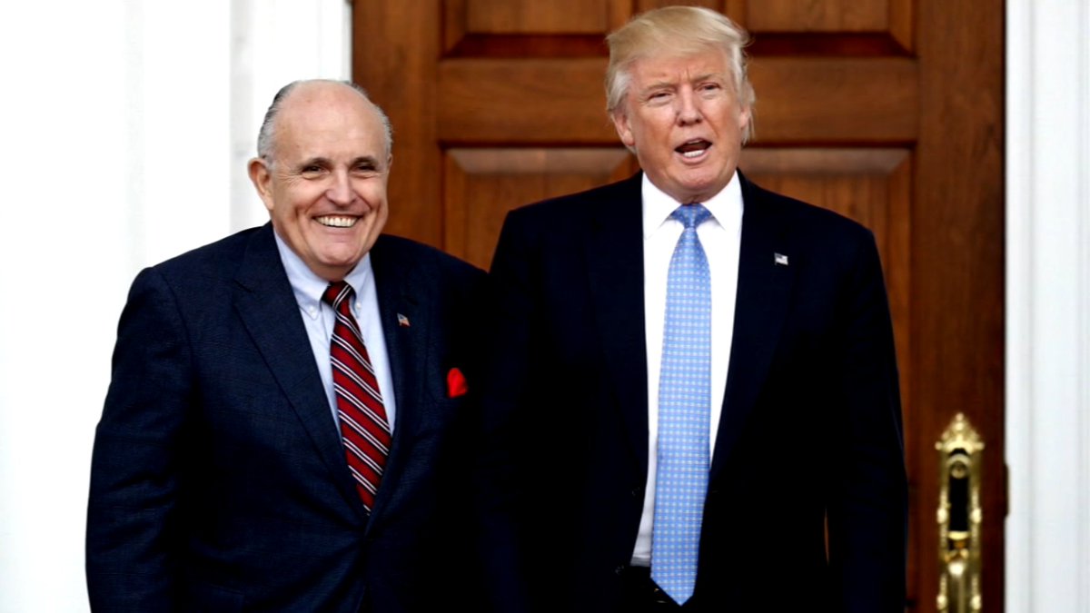 NY Bar Association seeks to expel Rudy Giuliani over 'combat' remarks before Capitol siege 7ny.tv/3ntv2PC