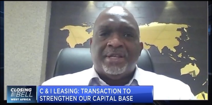 CILEASINGPLC's tweet photo. WATCH: Mr. Andrew Otike-Odibi, our MD/CEO, speaks with @cnbcafrica on Peace Mass Transit Limited’s investment in C&amp;I Leasing Plc and the added value this will bring to shareholders. Click below to watch: 

Link: https://t.co/UHsuHfxHdu

#cileasing #peacemasstransit #investment https://t.co/3SxaJibzp2