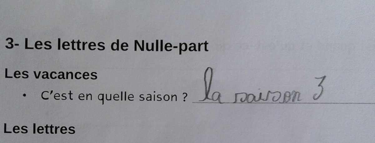 valettit's tweet photo. #FouRire Merci à #LaPetiteEcoleDuFle en passant.. Cet après-midi .. Un travail de compréhension de lecture sur Harry Potter en upe2a/Cycle 3! Merci ça fait du bien!!! https://t.co/1GlQLxwdwH