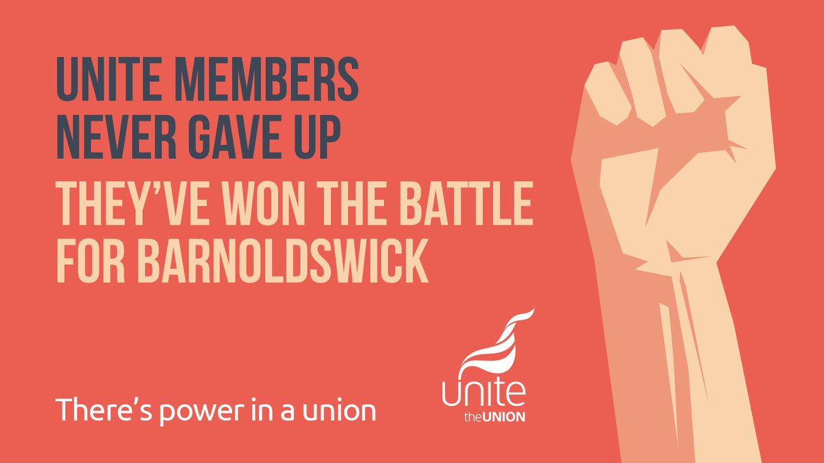 Future of Barnoldswick Rolls-Royce plant finally secured after long campaign ✊ 'This is a tremendous achievement for the workers at Barnoldswick who have stood solidly in support of one another and their community.' @SteveT_Unite #BattleforBarnoldswick unitetheunion.org/news-events/ne…