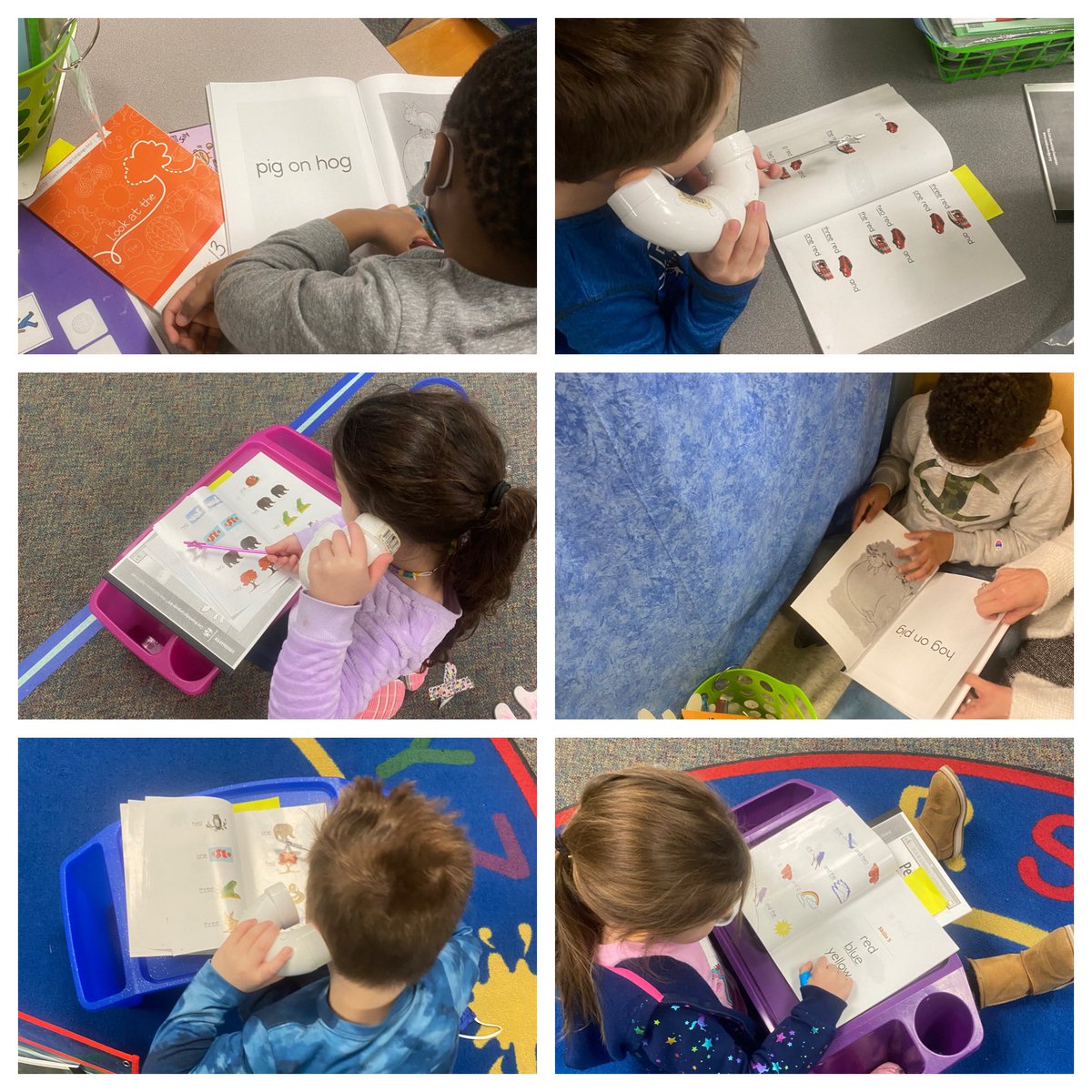JRobinsonKinder's tweet photo. #ReadingToSelf #TrickyWords #Decodable #ChoicesOfText @Amplify #PetFun #PictureReader @ASatalin @MrsFluent #KindergartenReaders https://t.co/AYMiW4mUdU