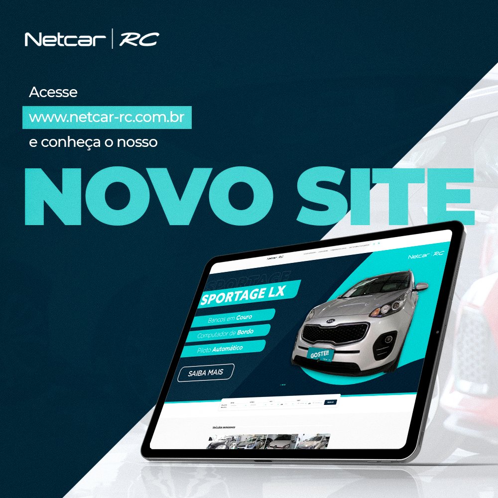 Netcar_RC's tweet image. A Netcar RC está com um novo site! Além de um layout diferenciado, criamos espaço para avaliação, possibilidade de envio de fotos e outras funcionalidades.

Acesse netcar-rc.com.br e conheça nosso novo site!