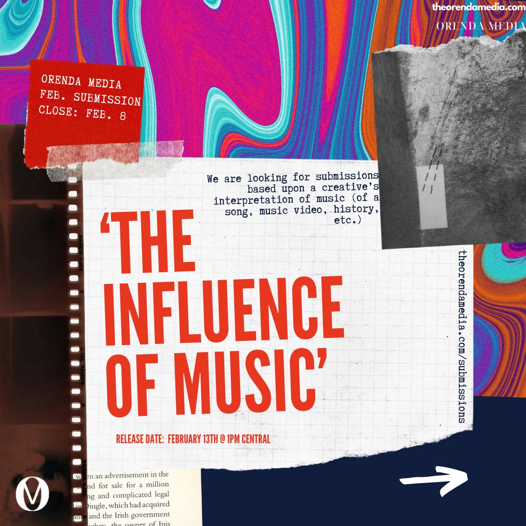HazzeMedia's tweet photo. Our February issue of ORENDA Magazine is themed “The Influence of Music”. Submit your photography, art, videography, and creative work to us via email: https://t.co/xWtXiJi9ul

OM strives to bring individuality to digital creations bringing a new wave of digital expressiveness. https://t.co/f5h6yQ2iaC