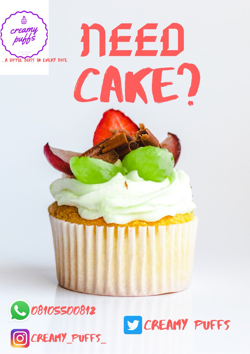 ModupeoluwaAde8's tweet photo. @blackishh_ @gaintrain0_1 Do you need cakes, pastries, chops and any other sweet cravings within the city of ibadan? Creamy puffs is the right plug for you. Do check us out. https://t.co/zk3xyepzjI