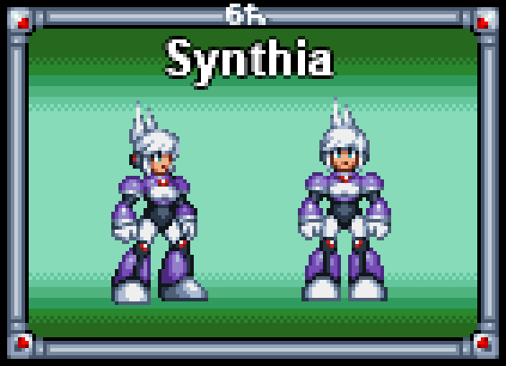 Irregularsaturn On Twitter Synthia The New Playable Character From Mega Man X Corrupted