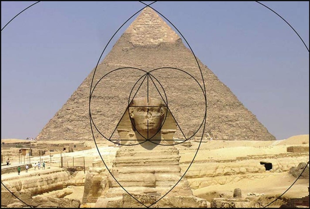 Part(10).Lots more to see.I'll start jumping into Egypt and the geometry.I still have to dig into , , , , , , and the  Around .Here you see the left and right join.The radius of the circle (vesica pisis) is the same as a side of a equilateral triangle.