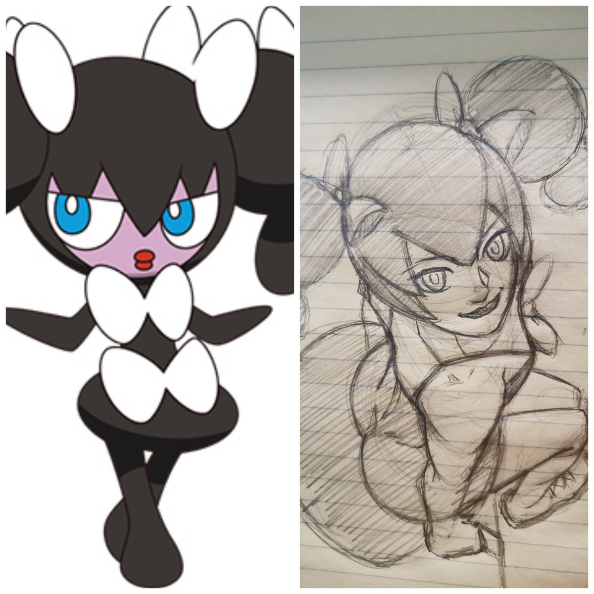 SpyceK's tweet photo. #gothorita #anthroart #sketch #pokemon #doodle #rough #wip #artistsoninstagram #anime #animebabes #manga #sexy https://t.co/LxaN6OP6u9