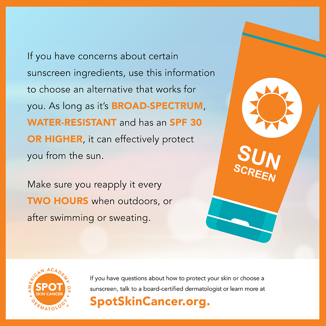 AADskin's tweet image. Sun protection is important 365 days a year – not just on hot summer days. #PracticeSafeSun every day to reduce your risk of skin cancer. Here’s how:  bit.ly/3923TzA