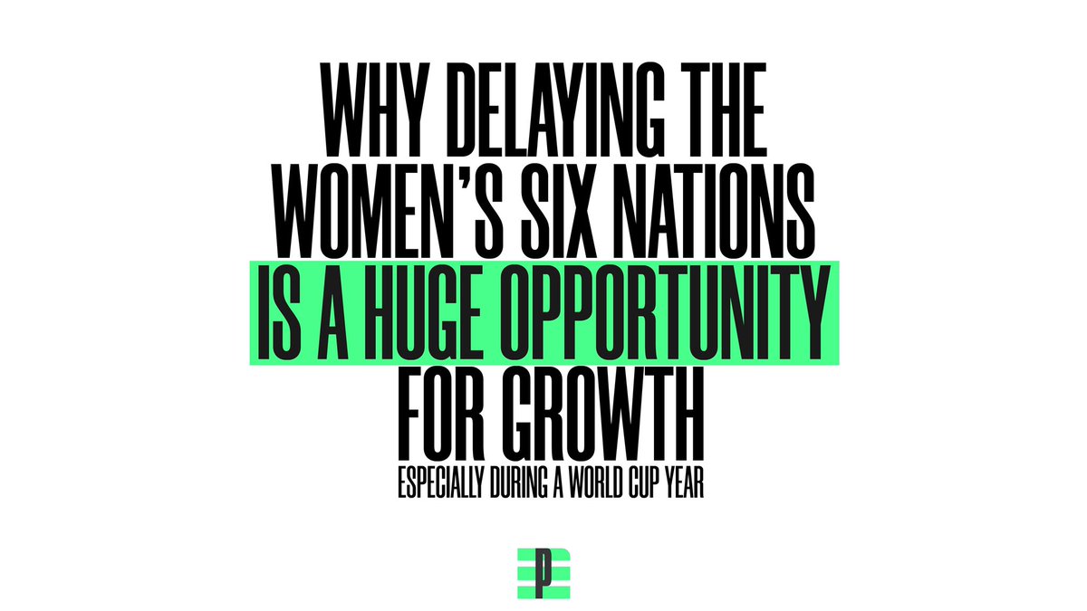 Women’s sport has always been a battle of working against the odds & this situation is no different. There are huge opportunities for growth, find out what here : perceptionagency.co.uk/post/why-delay…