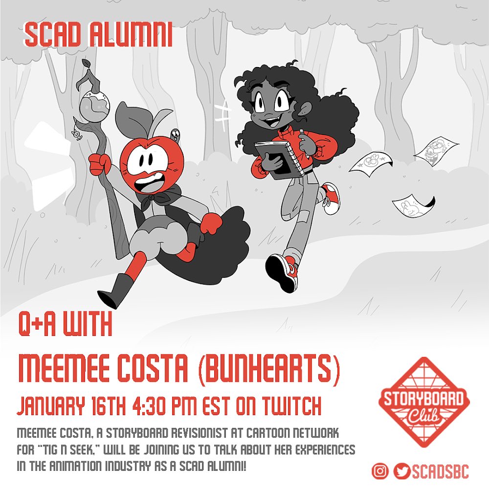 SCAD Storyboarding Club on Twitter: SCAD Storyboarding Club on Twitter: