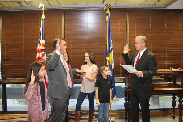 Congratulations to <a href="/SDwight14/">Stephen Dwight</a> sworn the newly sworn District Attorney for <a href="/Calcasieu_DA/">Calcasieu D.A.Office</a>.