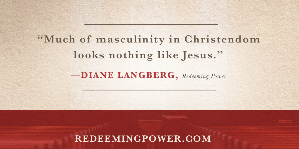 BrazosPress's tweet image. "Much of masculinity in Christendom looks nothing like Jesus." @DianeLangberg #RedeemingPower
dianelangberg.com/redeemingpower/