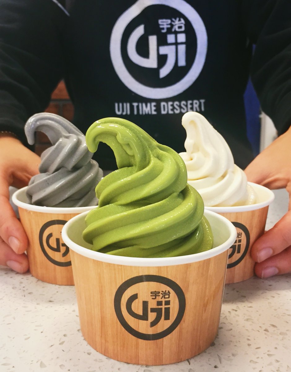 🍦Try a swirl of one of our traditional soft serve flavors. #sanfrancisco #sf #california  #bayarea #bayareafood  #californiaexplore #foodiesofsanfrancisco #japanesedessert #ujitime #taiyaki #sf #berkeley #bestfoodbayarea #supportsmallbusinesses #icecream