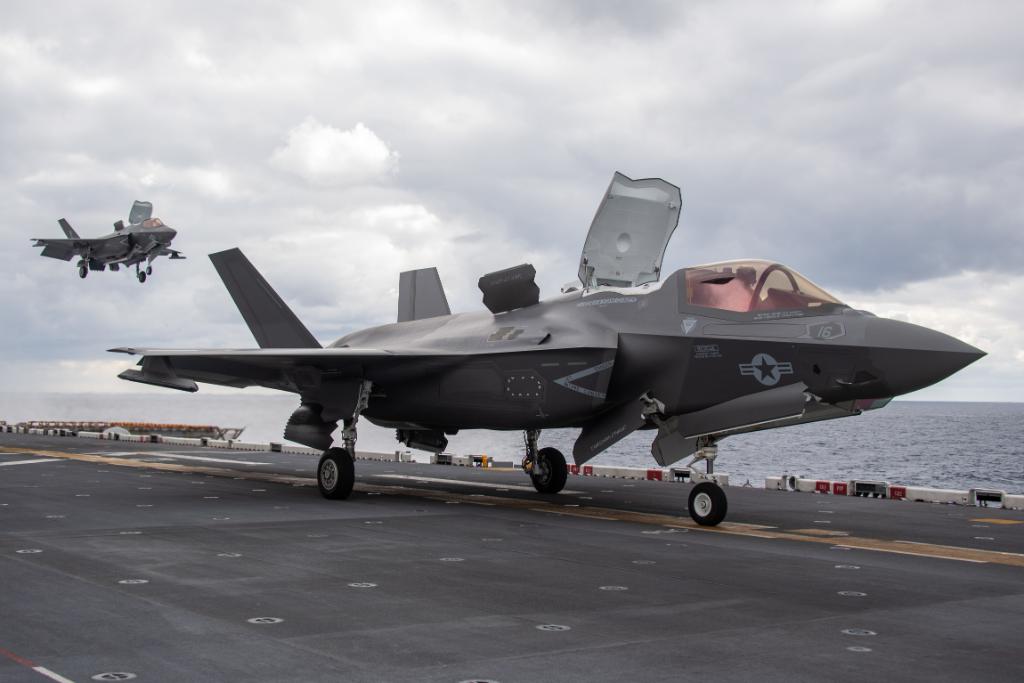 VMFA-225 Conducts First Flight as a F-35B Lightning II Squadron